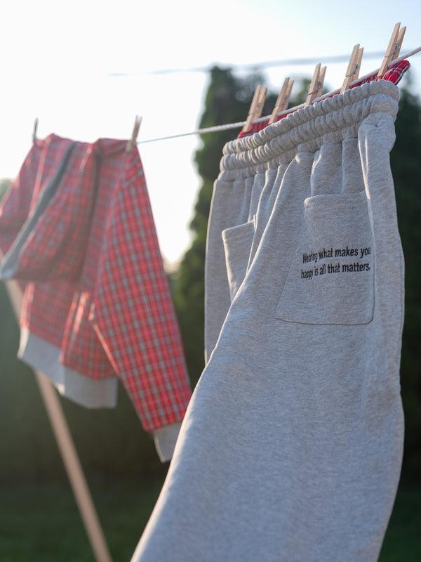 Reversible Plaid Set